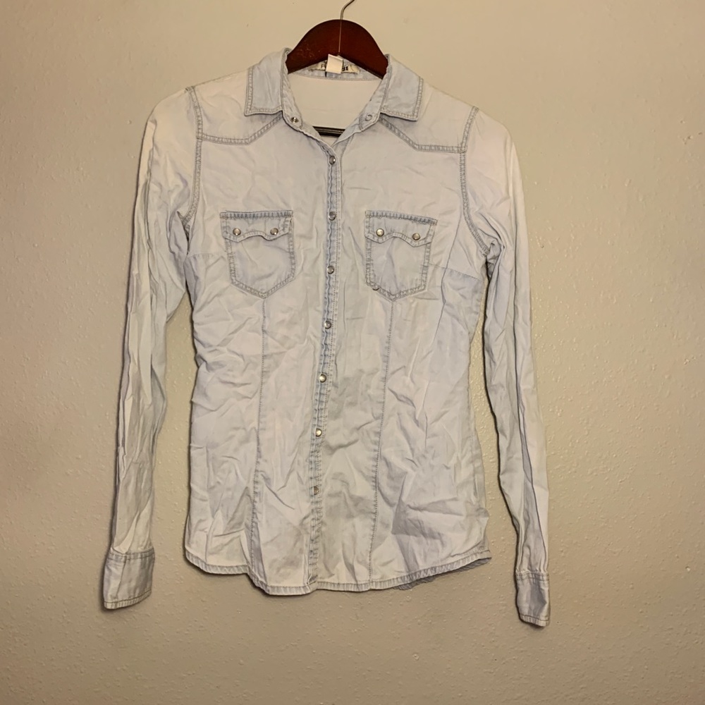 Forever 21 Button Up Long Sleeve